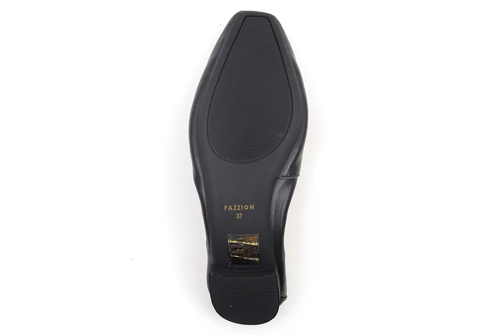 Crystal Buckle Foldable Flats