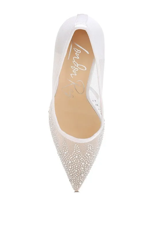 Dazzle & Strut Rhinestone Stiletto Heels