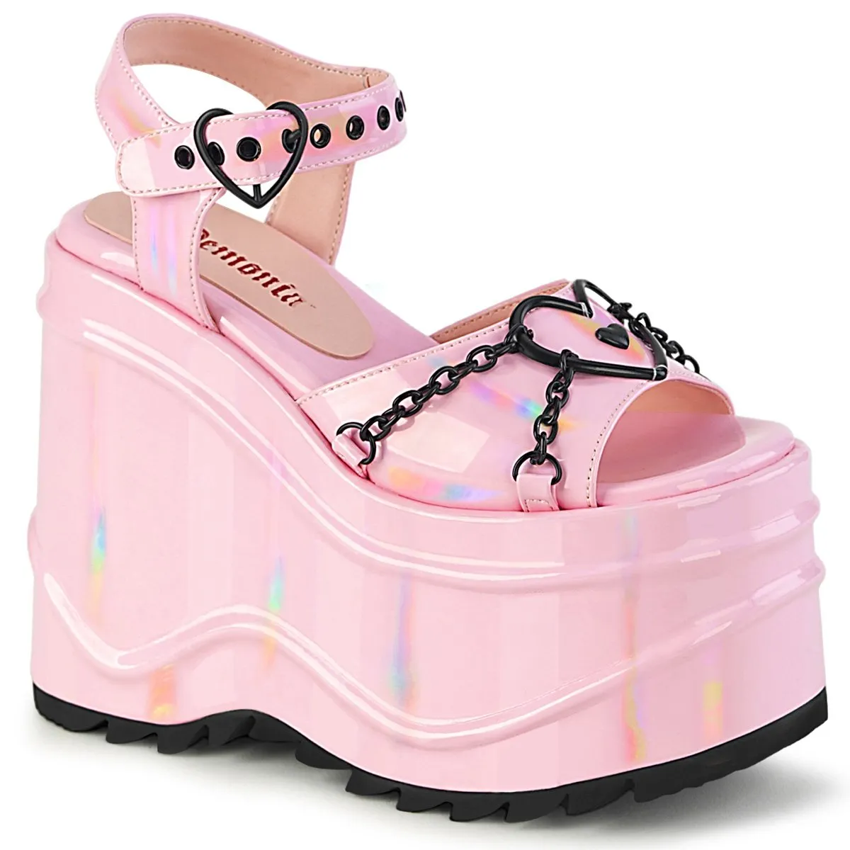 Demonia Wave-09-Baby Pink-Size 11-Clearance