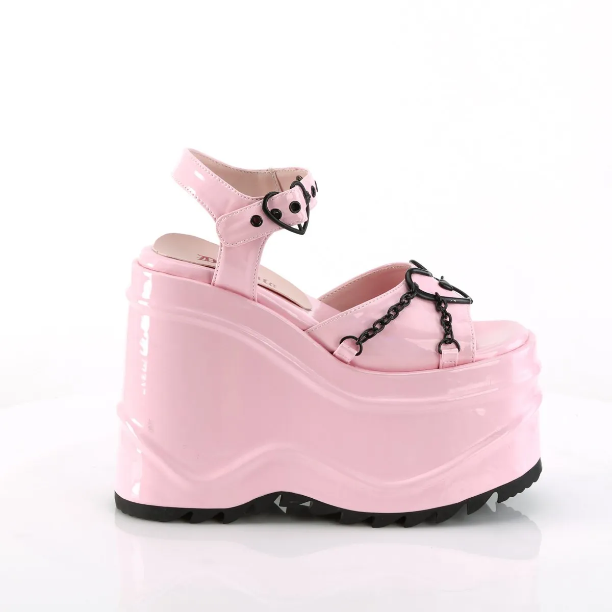 Demonia Wave-09-Baby Pink-Size 11-Clearance