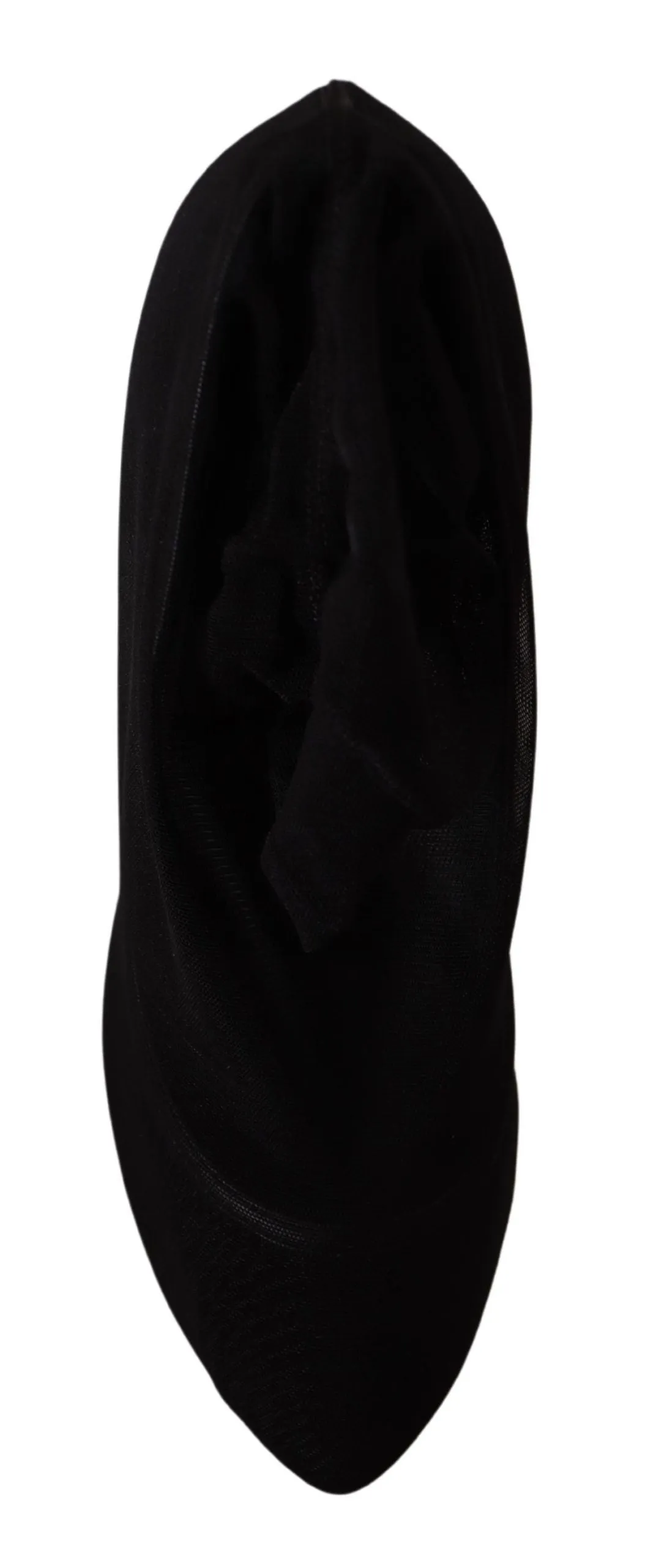 Dolce & Gabbana Black Elegant Stretch Socks Boots