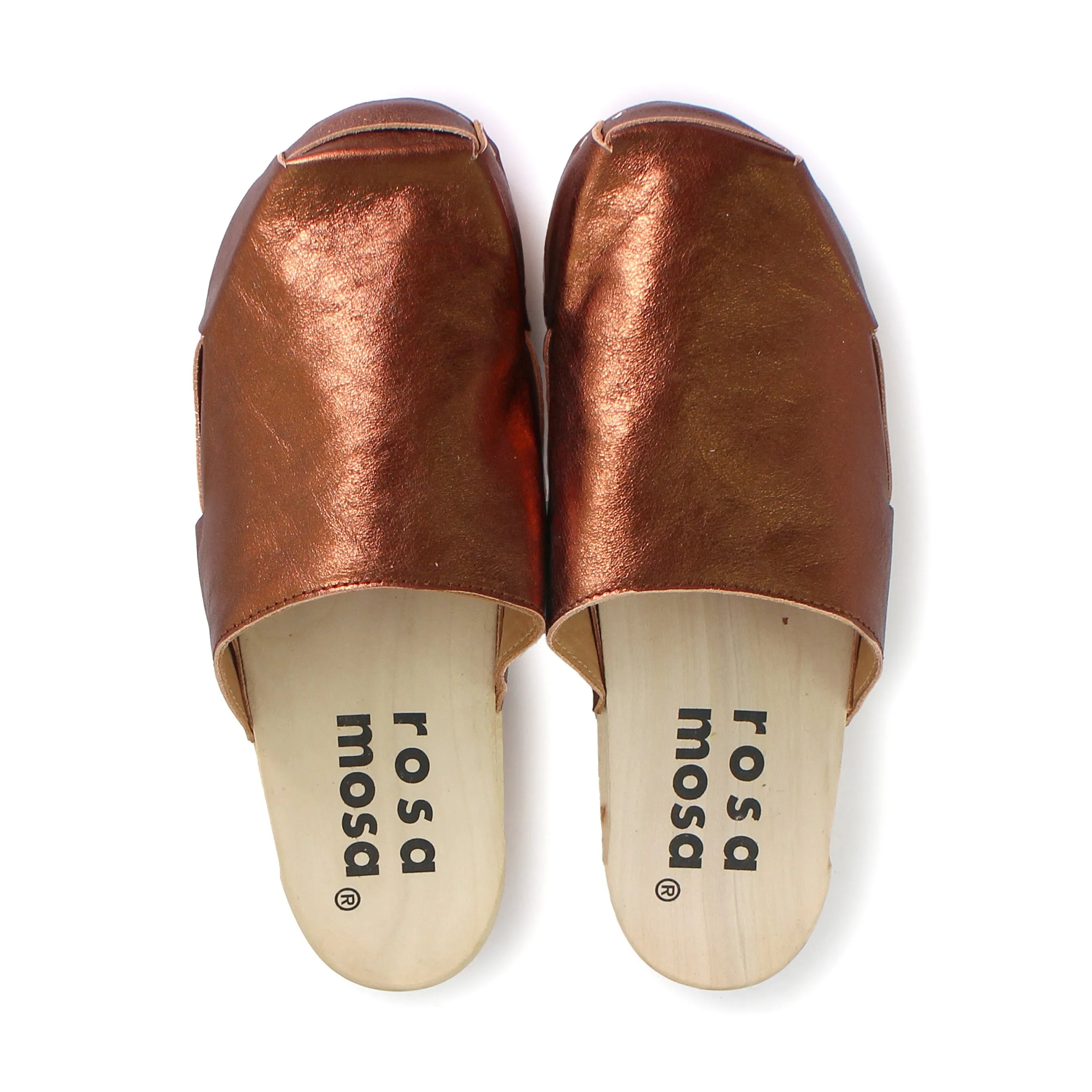 DONAU CLOG METALLIC SIMPLE   Bronze