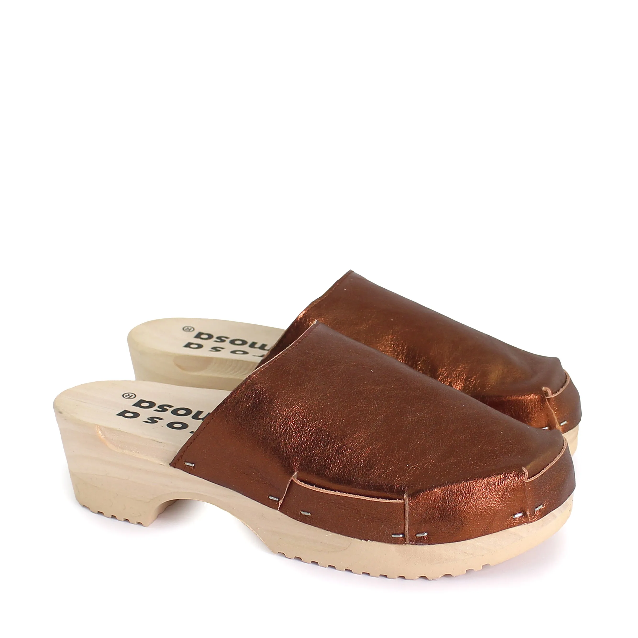 DONAU CLOG METALLIC SIMPLE   Bronze
