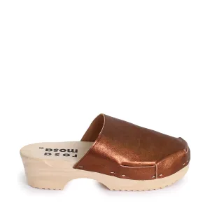 DONAU CLOG METALLIC SIMPLE   Bronze