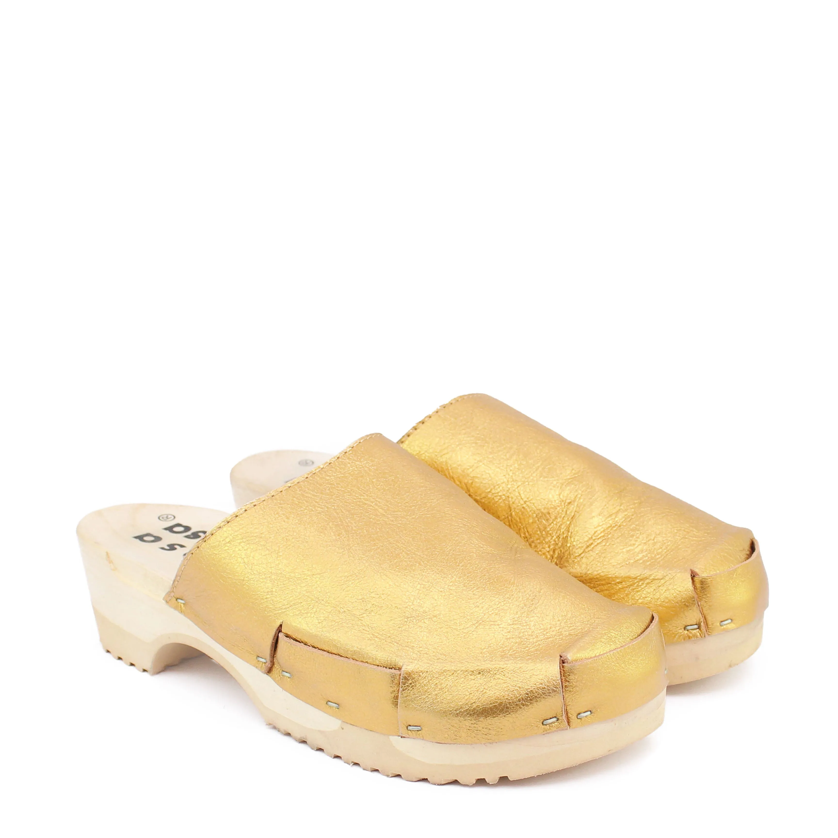 DONAU CLOG METALLIC SIMPLE   Gold