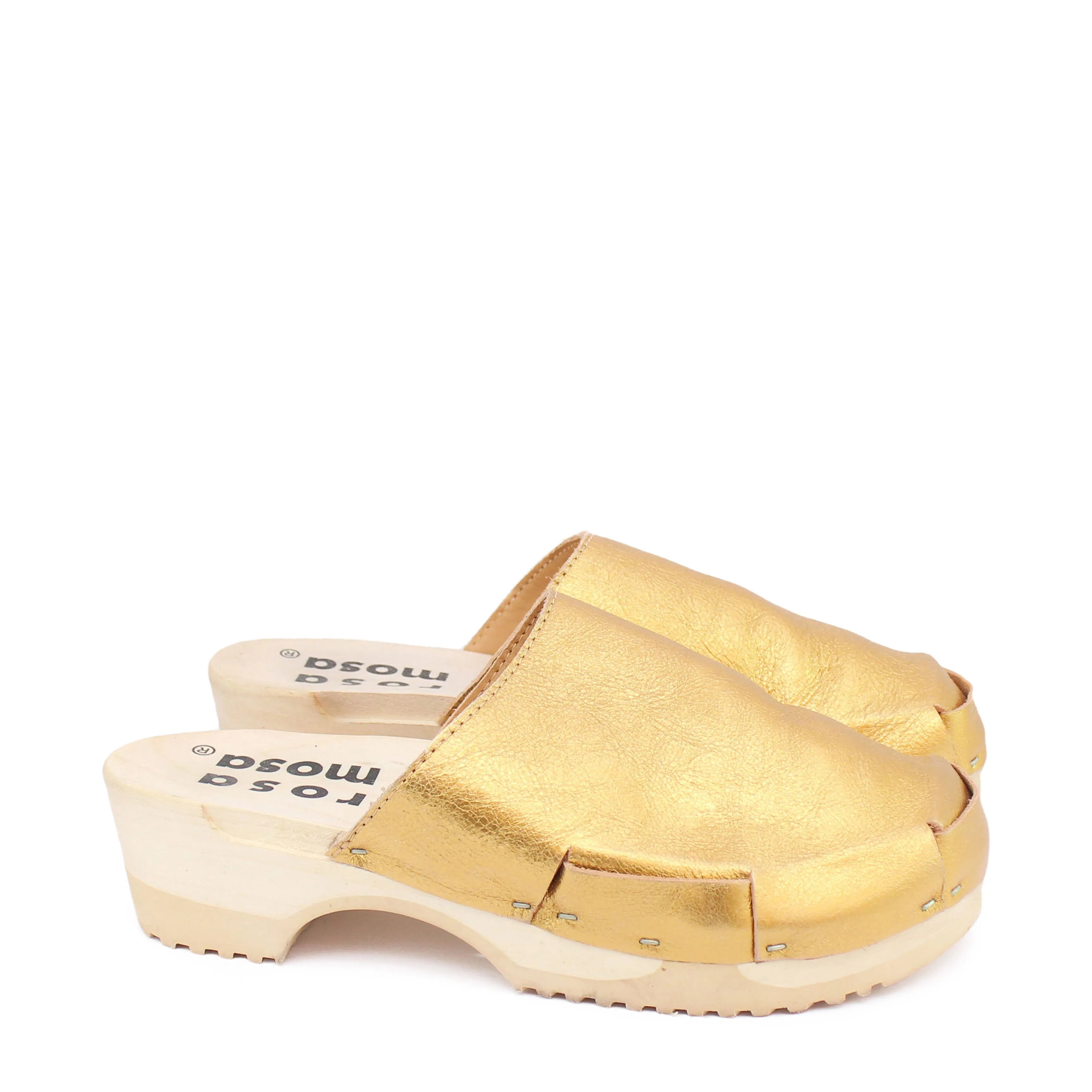 DONAU CLOG METALLIC SIMPLE   Gold