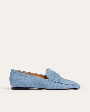 Drew Loafer, Denim Leather