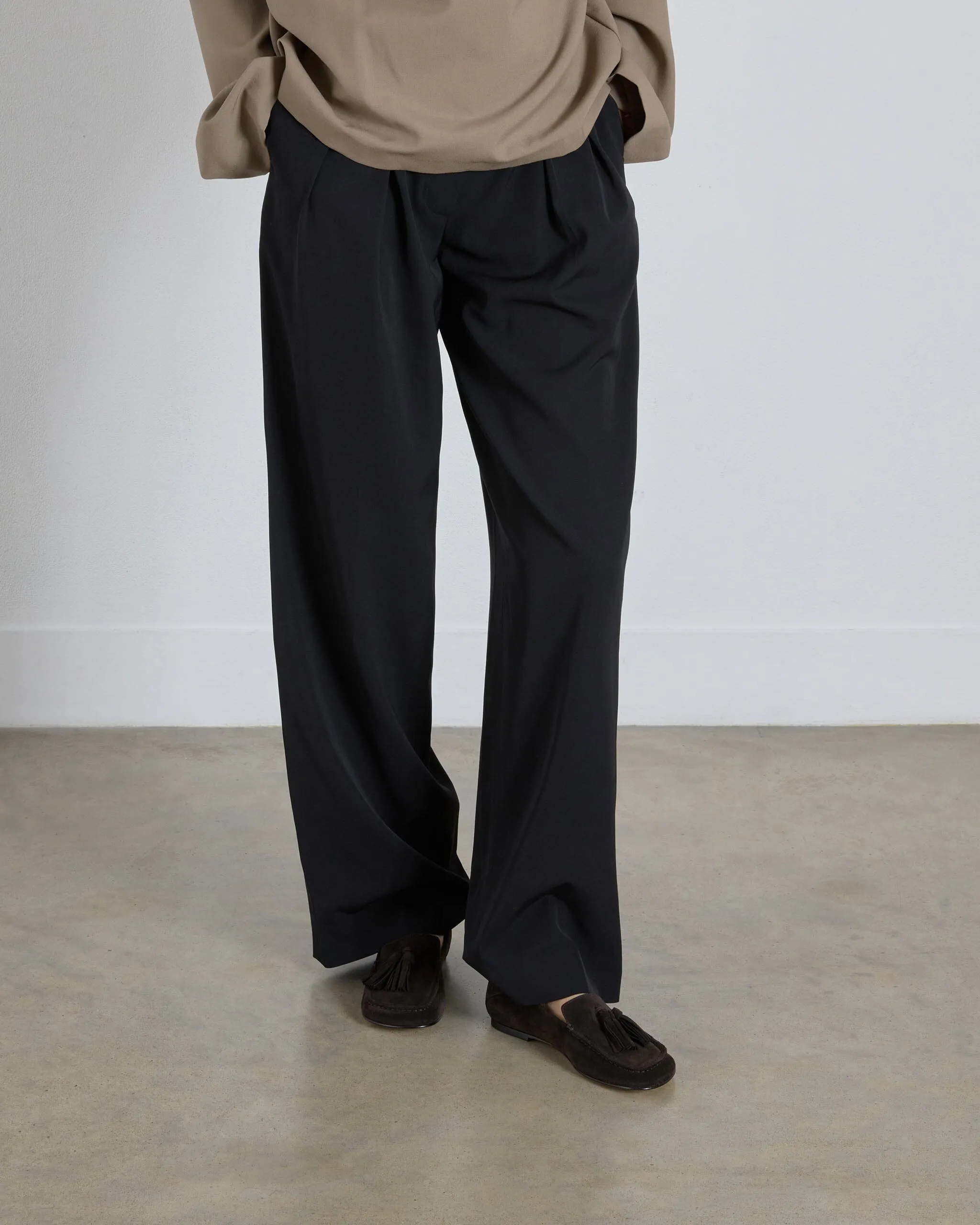 Drew Tassels, Brown Suede