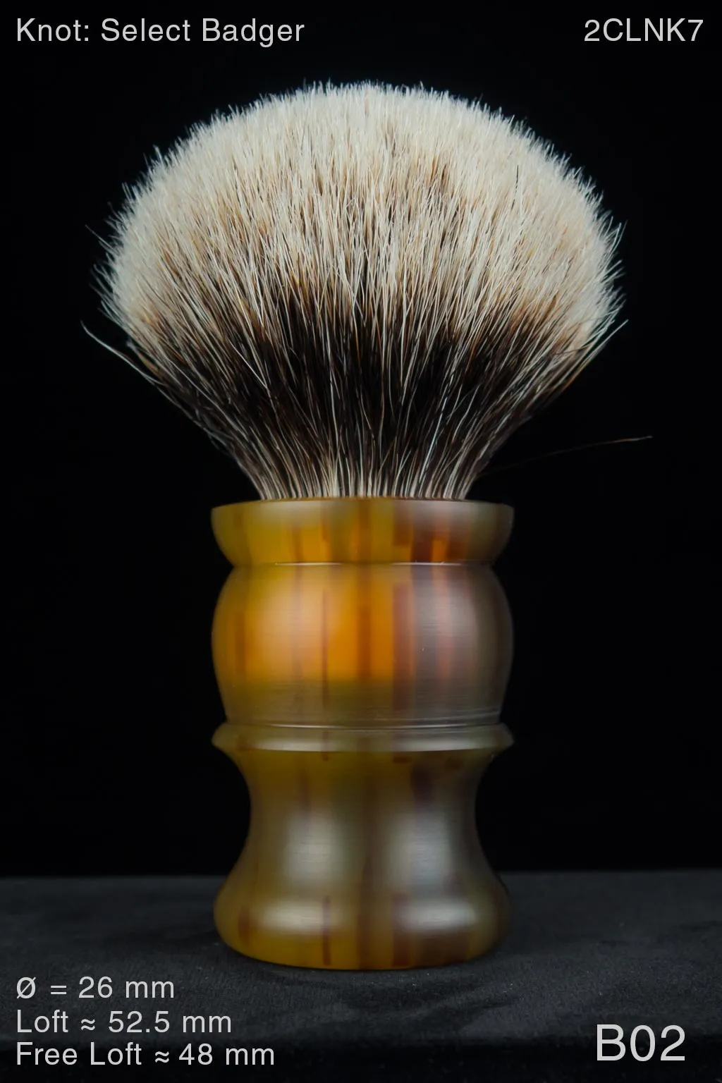 El Dorado 26 mm Satin Tortoise