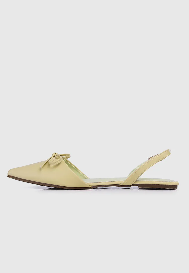 Esra Flats & Ballerina (Light Yellow)