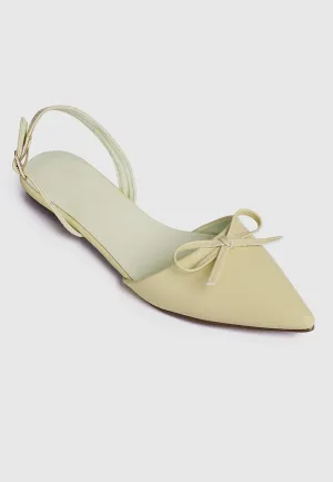 Esra Flats & Ballerina (Light Yellow)