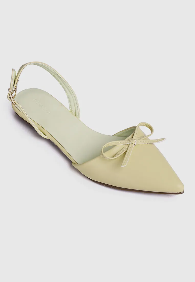 Esra Flats & Ballerina (Light Yellow)