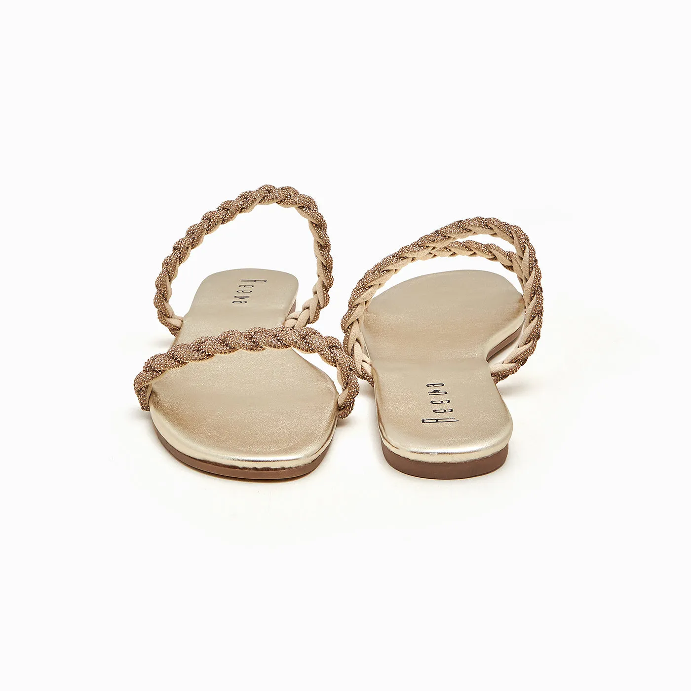 Fancy Braided Flats