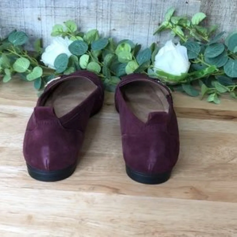 Giani Bernini Women's Axtonn Memory Foam Loafers plum 8.5