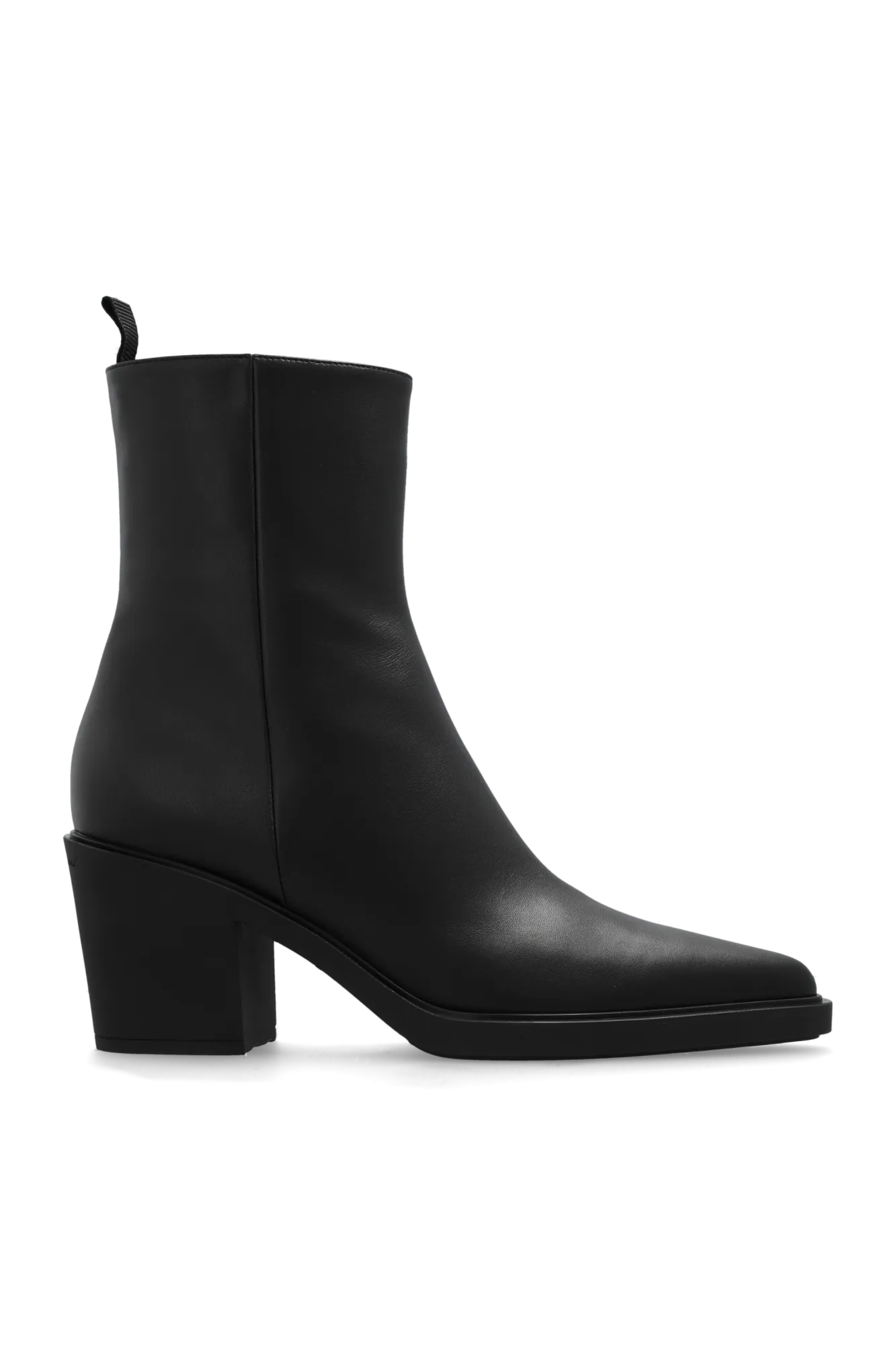 Gianvito Rossi Leather ankle boots Dylan Gianvito Rossi in BLACK - 35