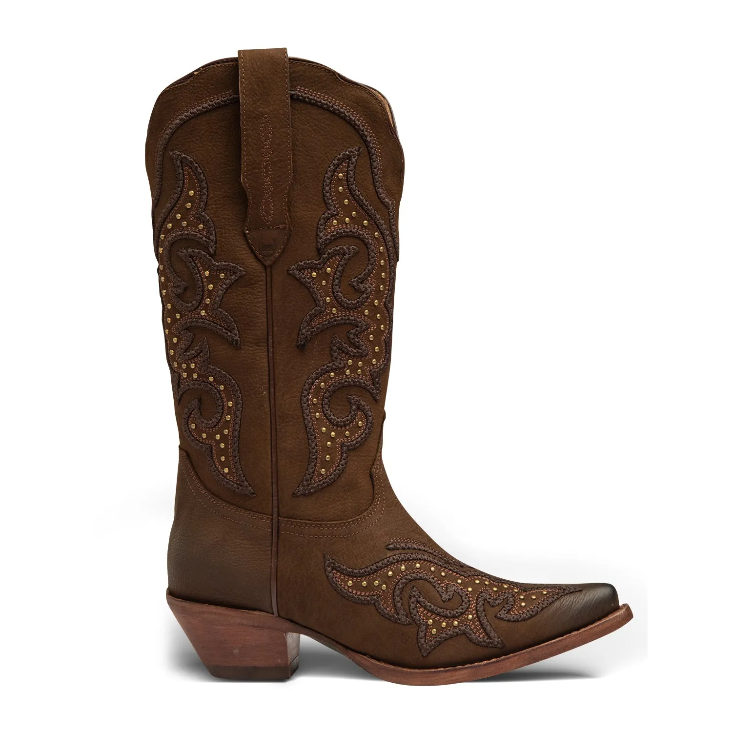 Ginger Luxury Western Leather Boots By Buck & Brana