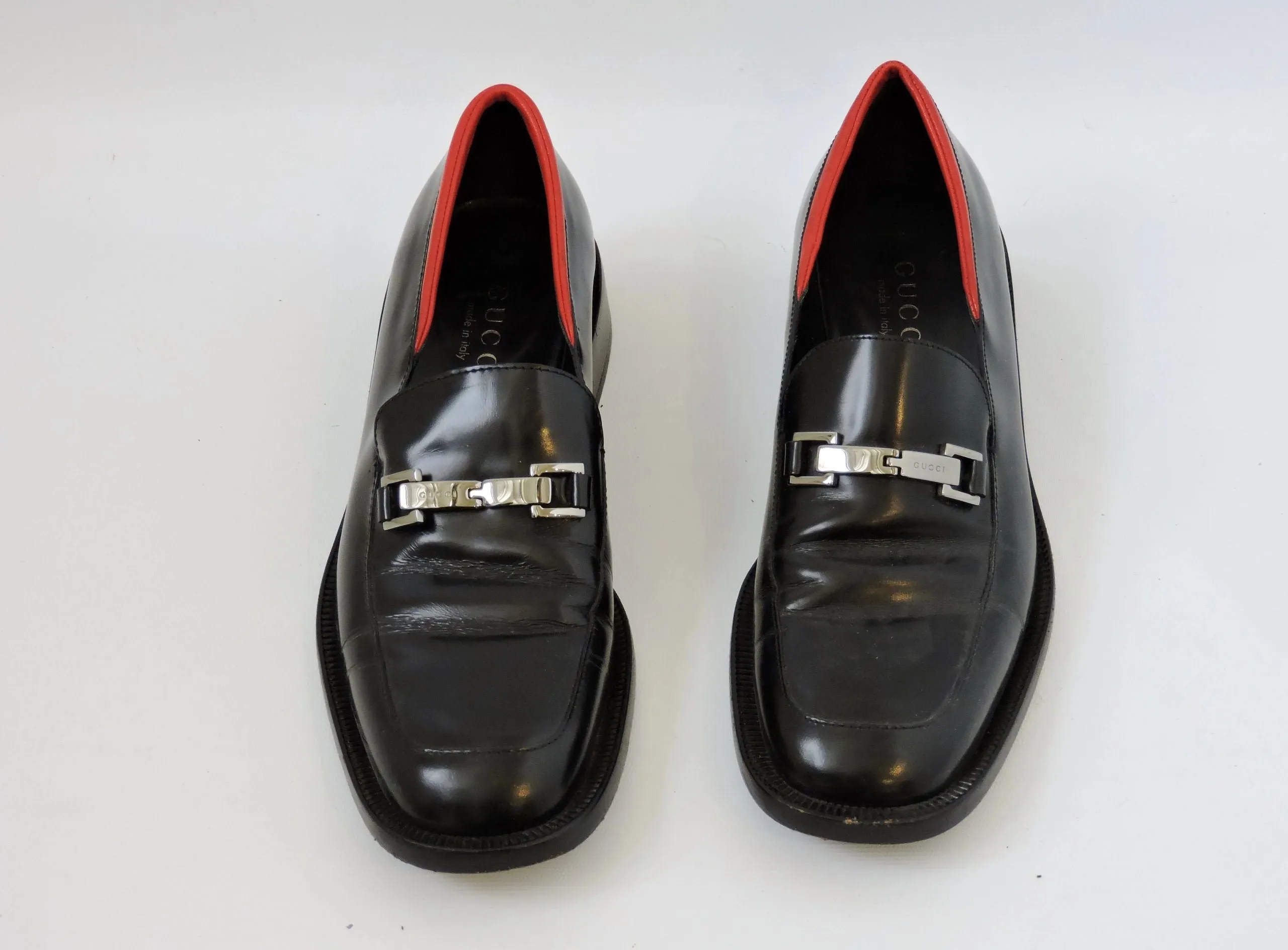 Gucci Black Loafer Size 7 B