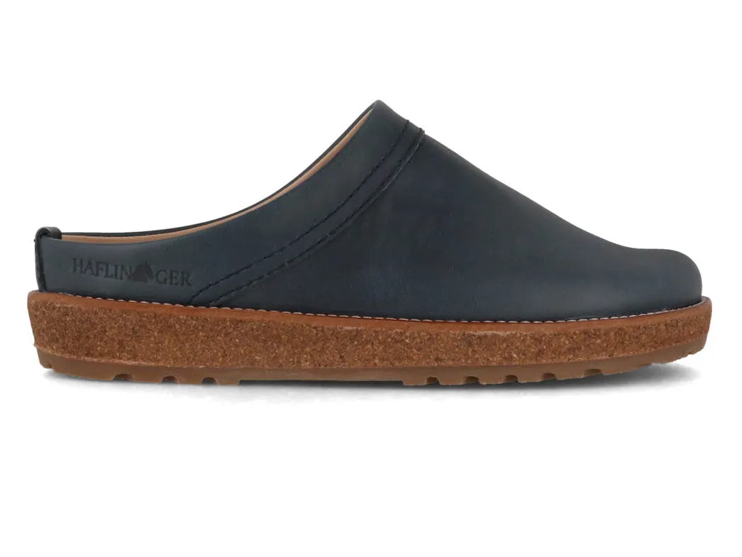 HAFLINGER Men Women Leather Clogs 'Travel Classic', bali