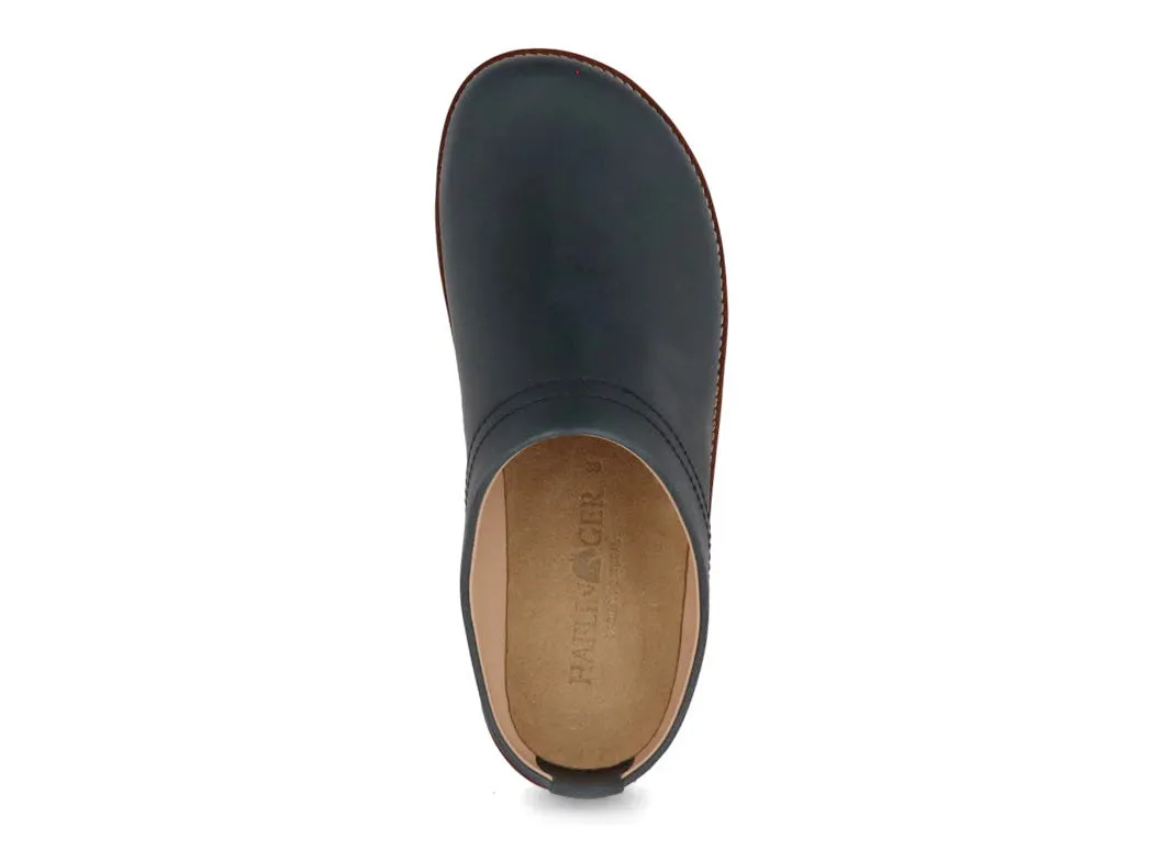 HAFLINGER Men Women Leather Clogs 'Travel Classic', bali