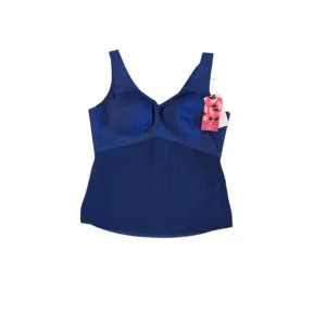 Honeylove NEW Tank Women’s 2X Slimming Tanktop LiftWear Blue Back Supportive NWT