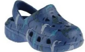 Infant Boys Wild Shark Printed Injected EVA Clog