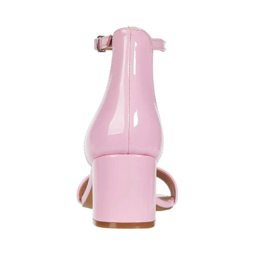 Irenee Pink Patent Heels