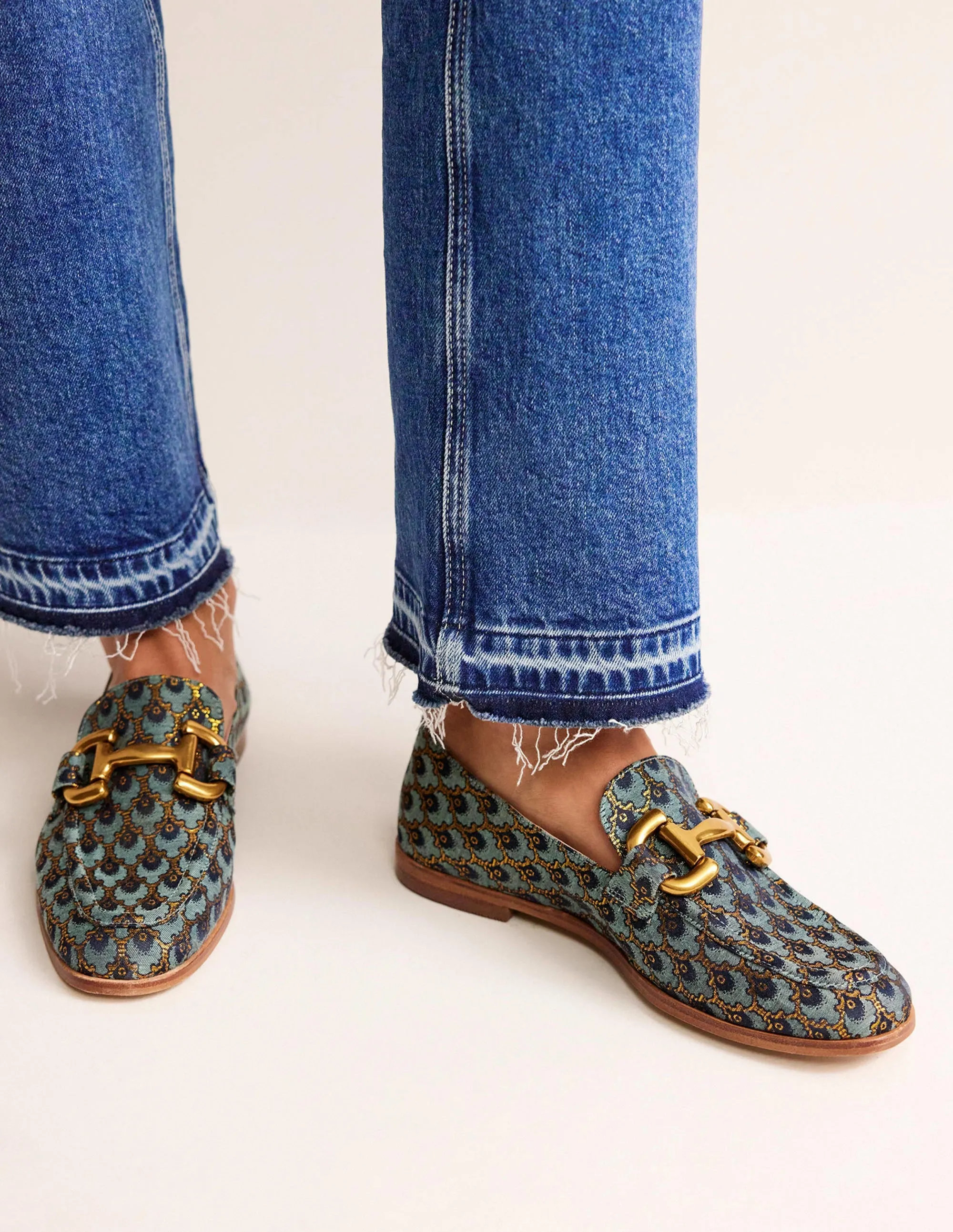 Iris Loafer mit Trensendetail-Jacquard