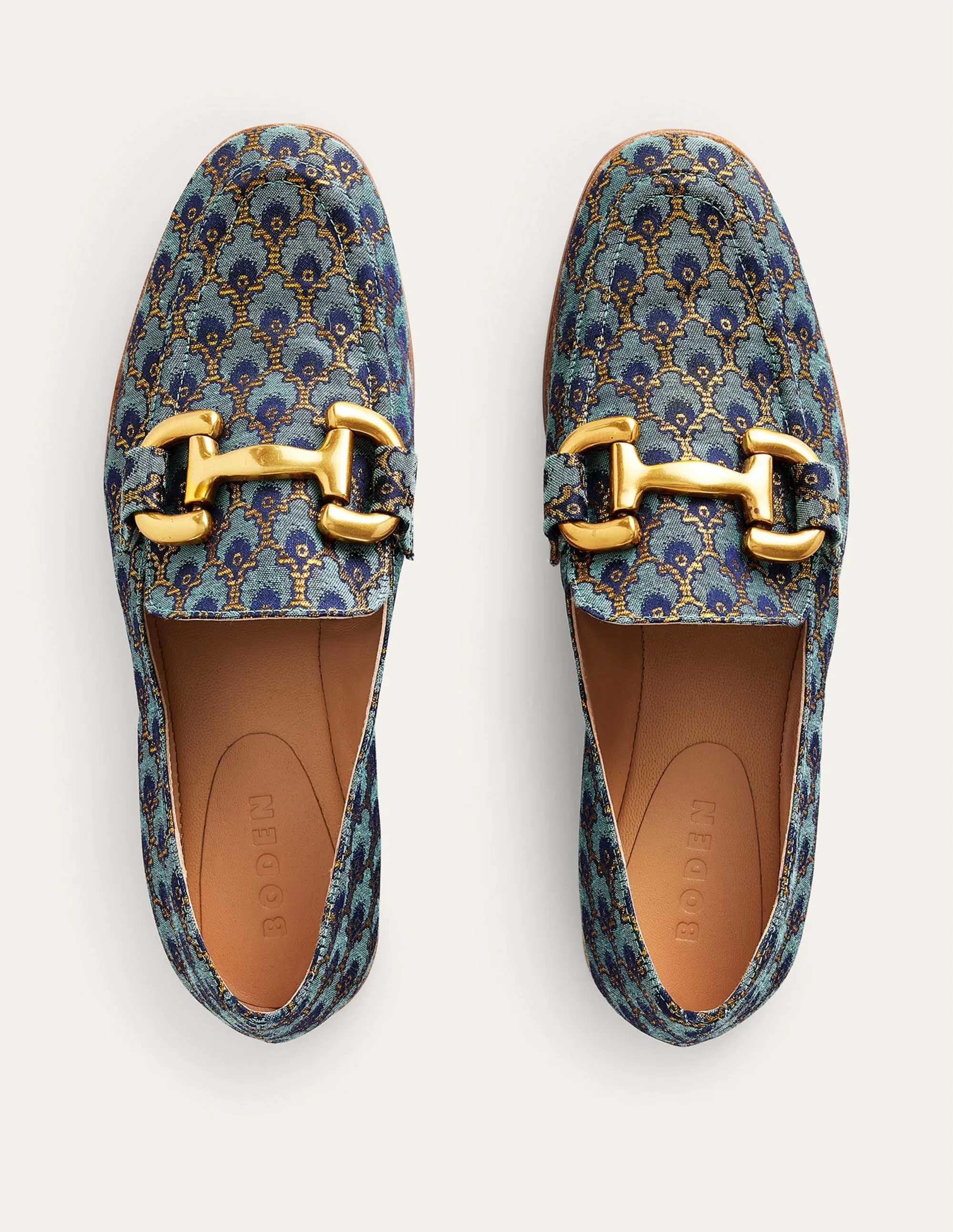 Iris Loafer mit Trensendetail-Jacquard