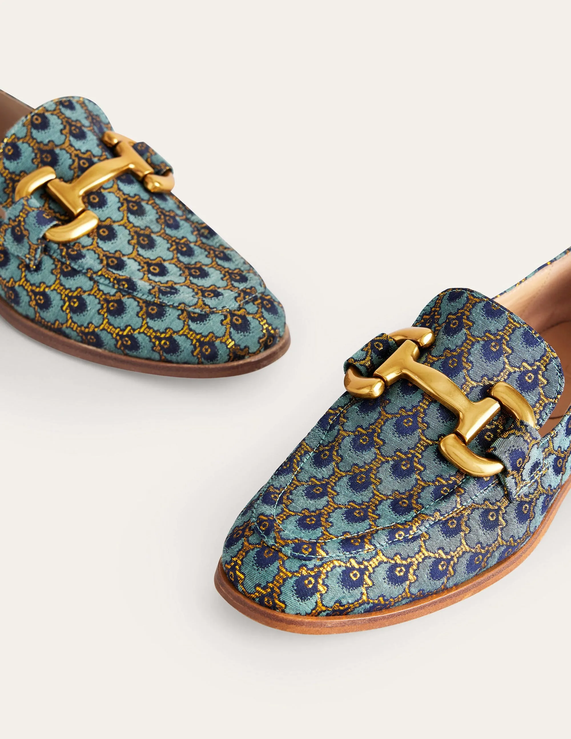 Iris Loafer mit Trensendetail-Jacquard
