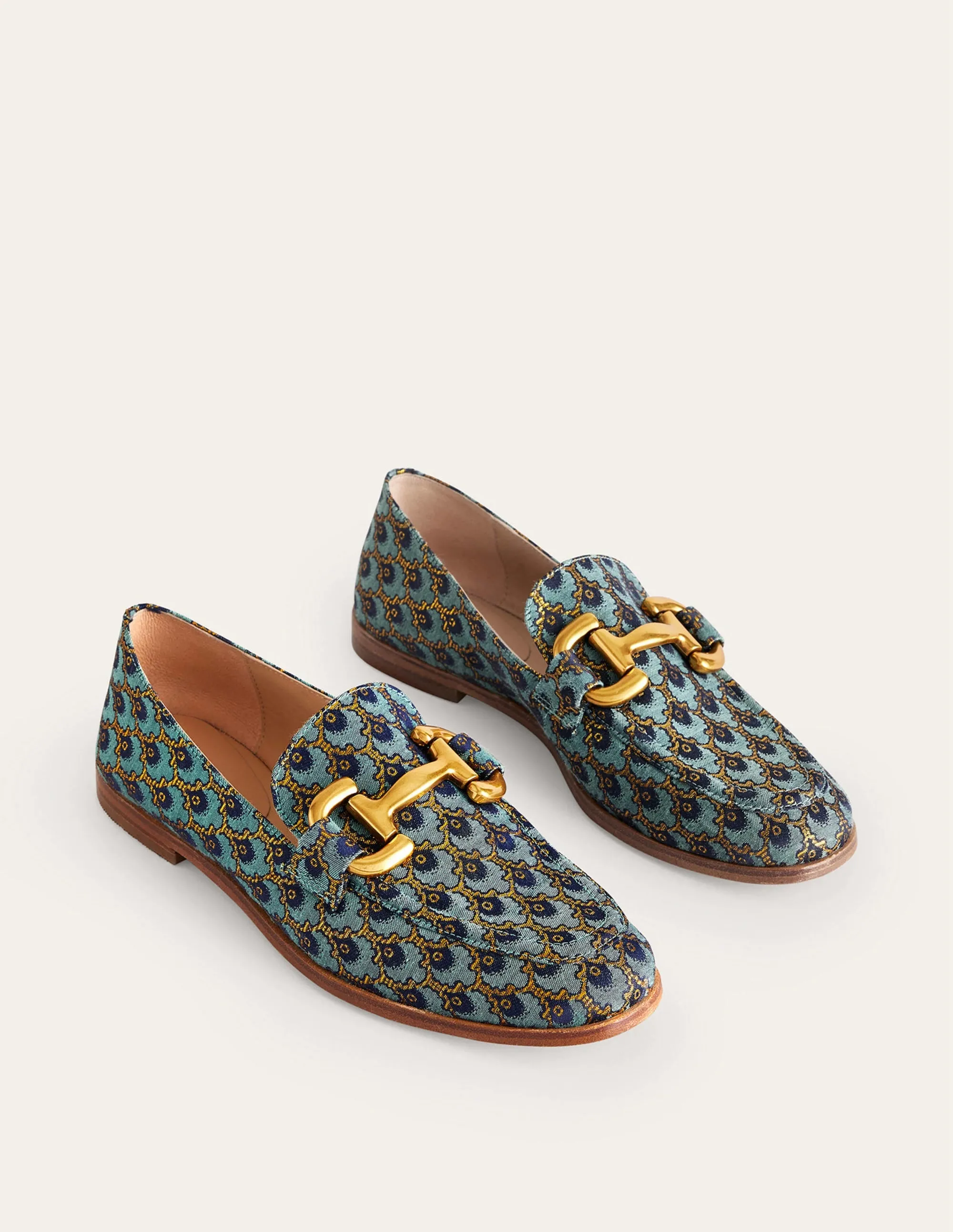 Iris Loafer mit Trensendetail-Jacquard
