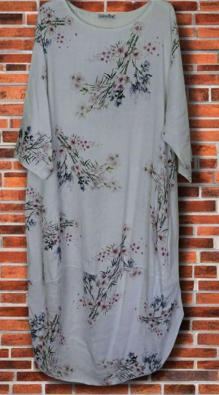 ISABETTA - Floral Cocoon Dress