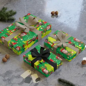 JA 1 CUSTOM LISTING of Gift Wrapping Paper Rolls, 1pc