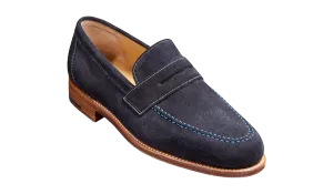Jevington - Navy Suede