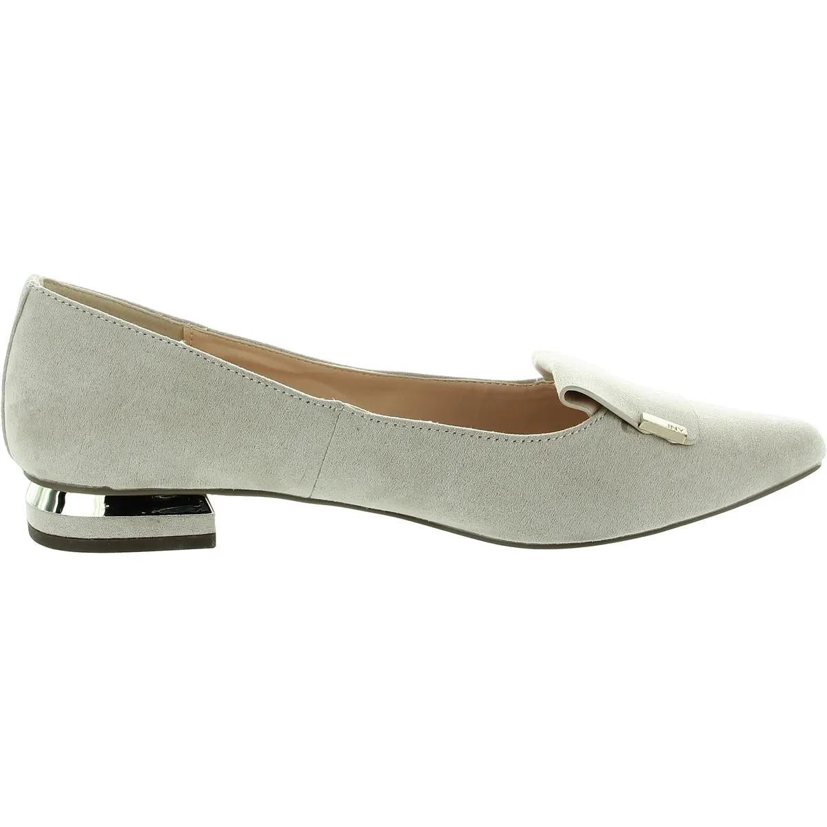 Jones New York Womens Quesheen Solid  Loafer Heels