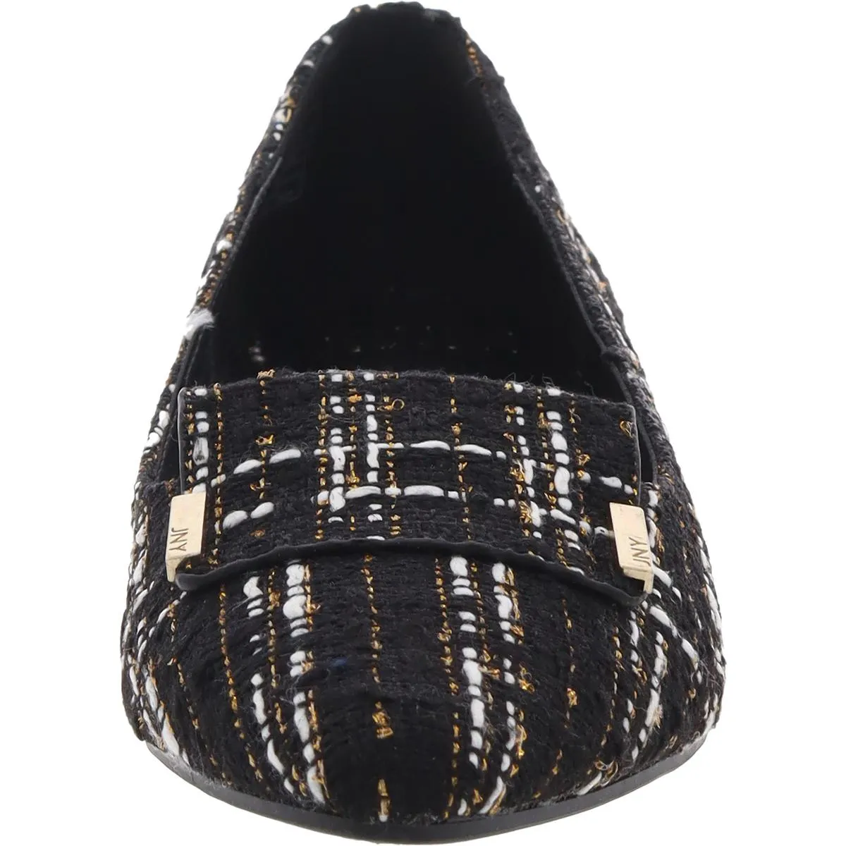Jones New York Womens Quesheen Solid  Loafer Heels