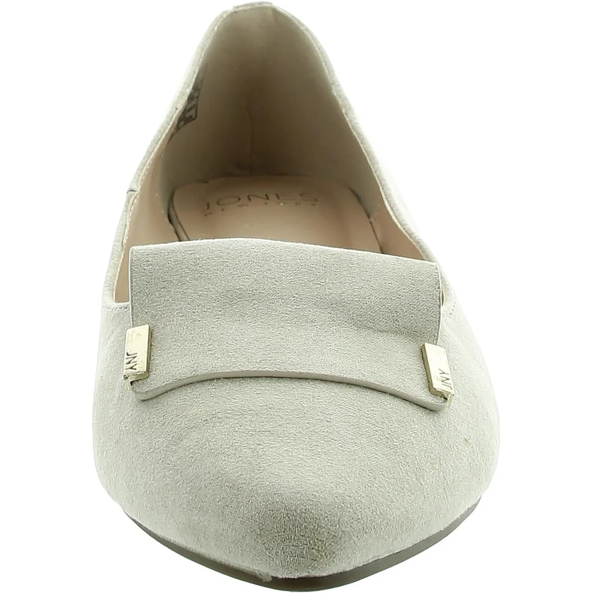 Jones New York Womens Quesheen Solid  Loafer Heels