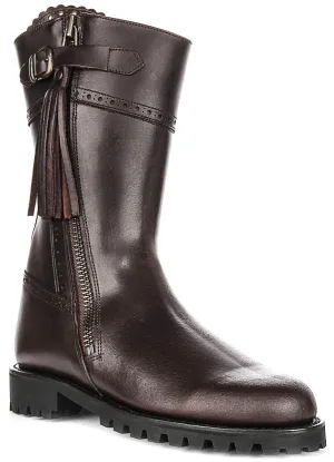 Justinreess England Valentina Short In Brown For Women