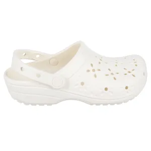 Kids' Floral Cut-Out Clog