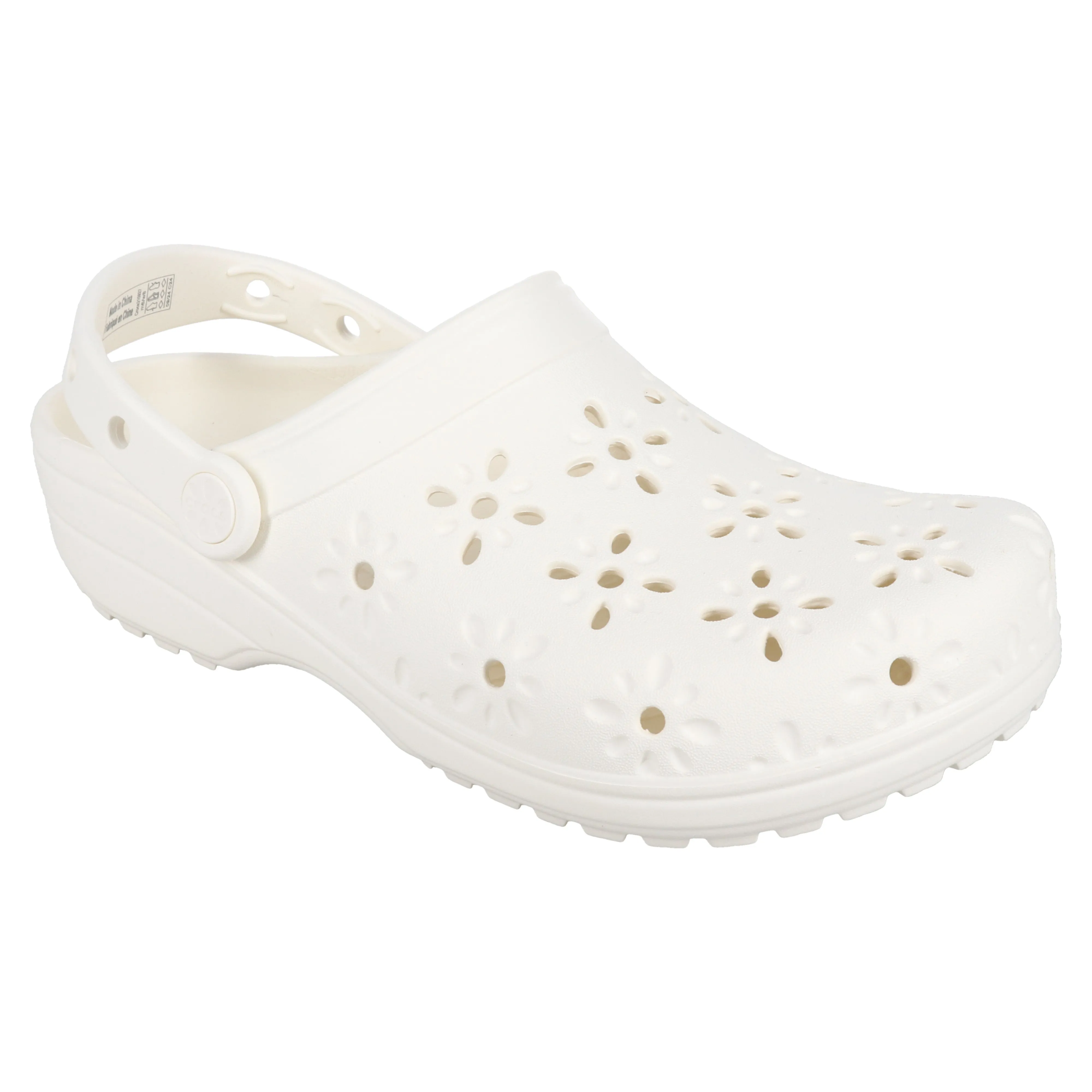 Kids' Floral Cut-Out Clog