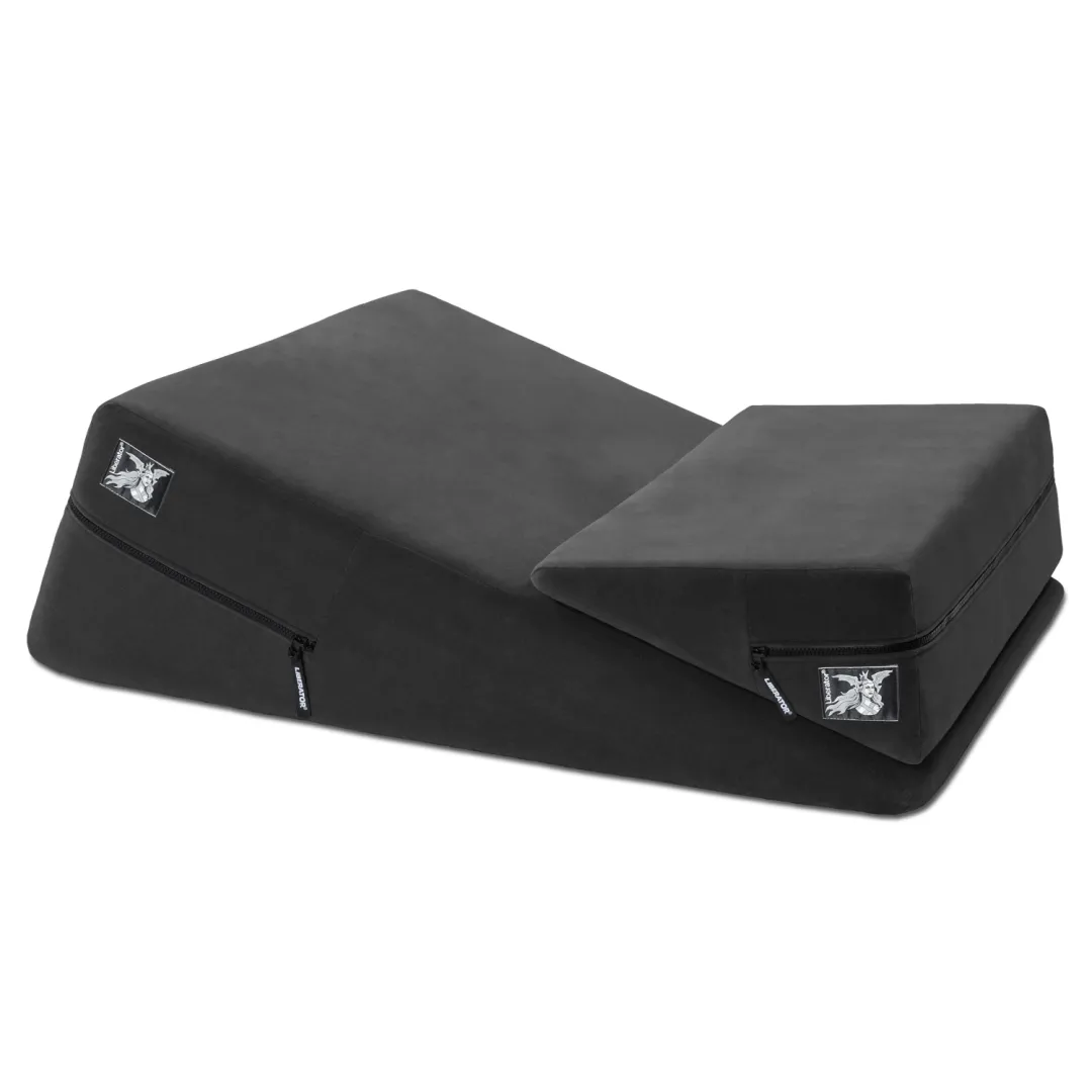 Liberator Wedge and Ramp Combo Sex Positioning Cushion - Black