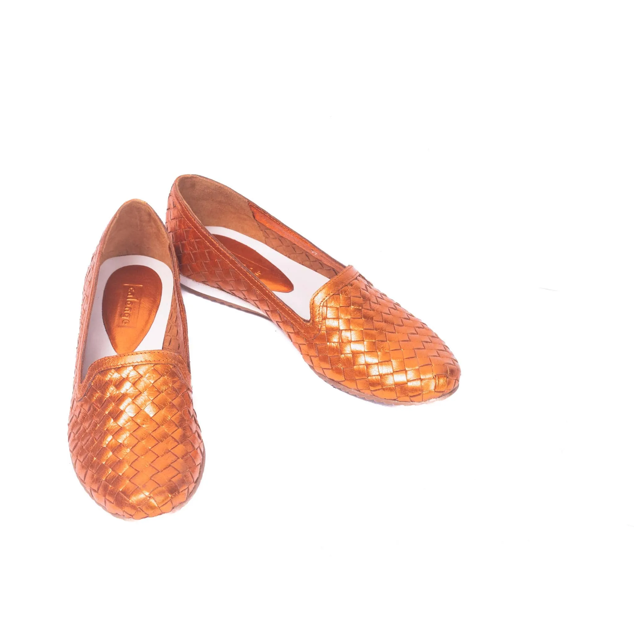 LOAFER - METALLIC ORANGE