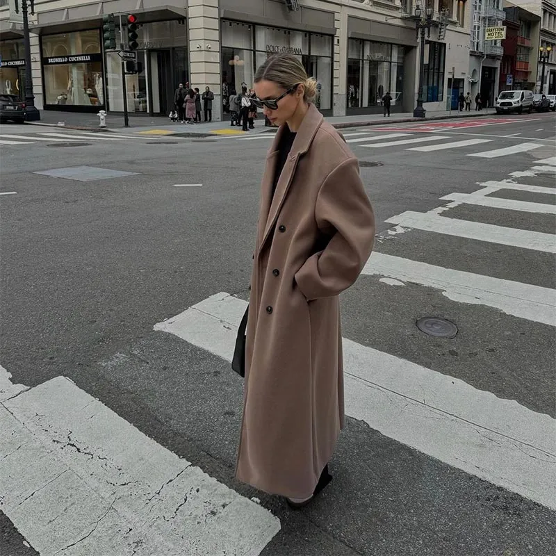 Marais Coat | Long Oversized Coat for Effortless Chic