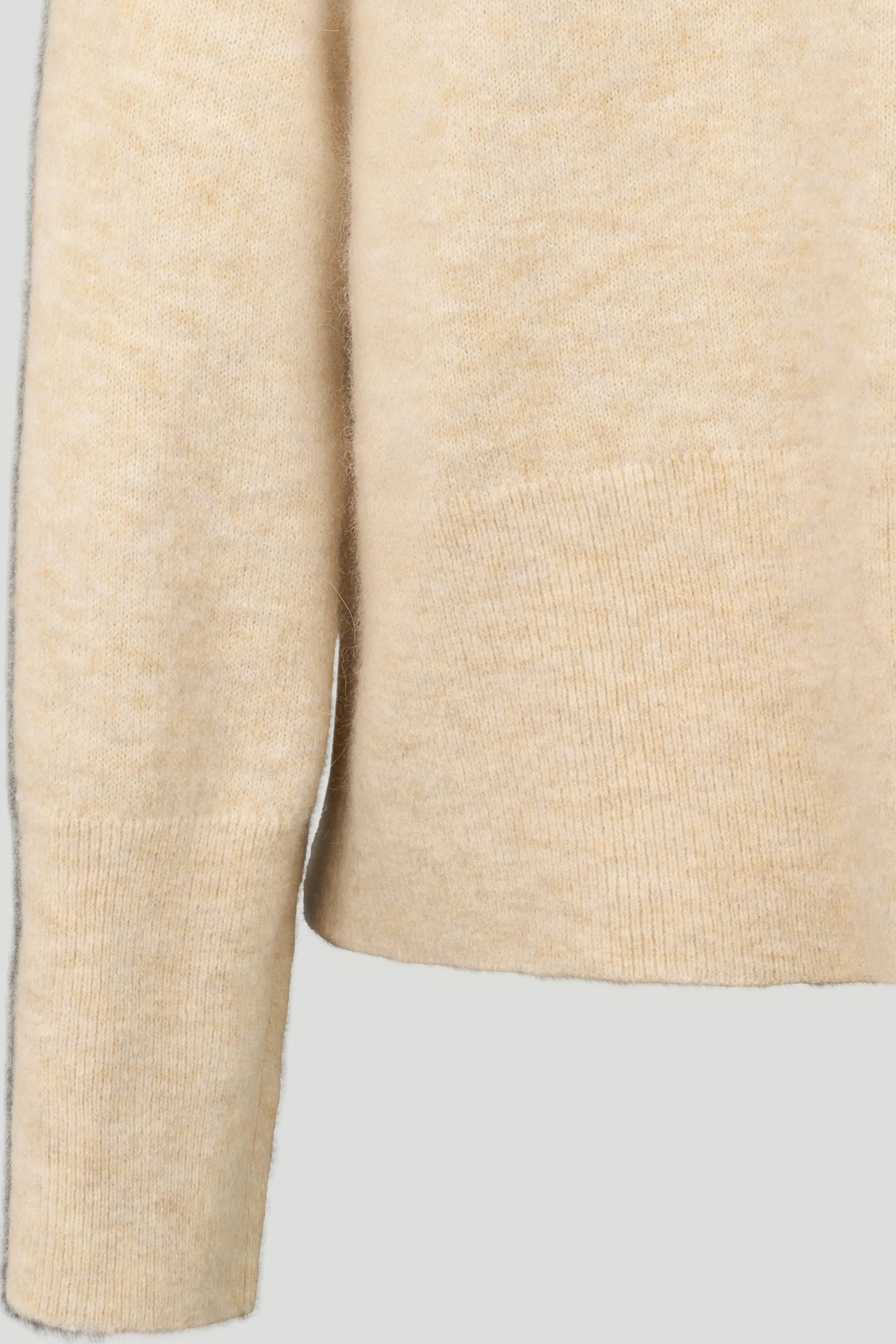 Meri Prio striktrøje - Off White