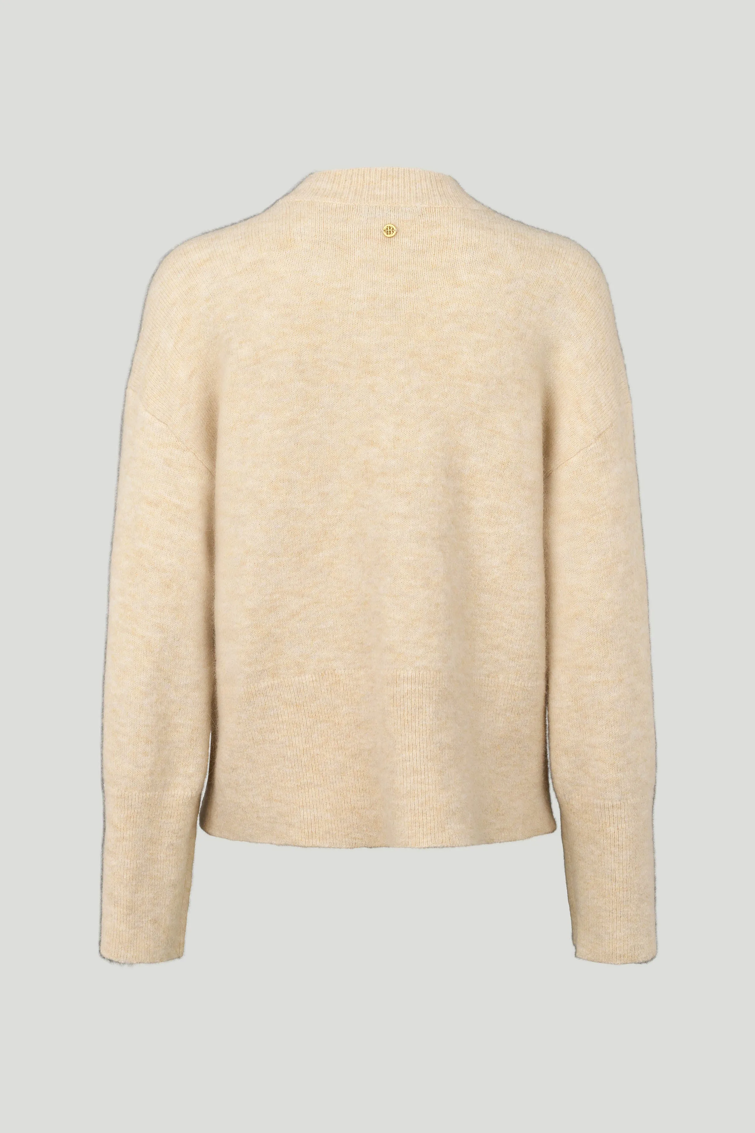 Meri Prio striktrøje - Off White