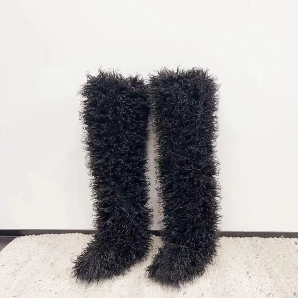 Mongolian Furr Boots