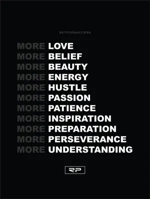 MORE HUSTLE - 18x24 Poster
