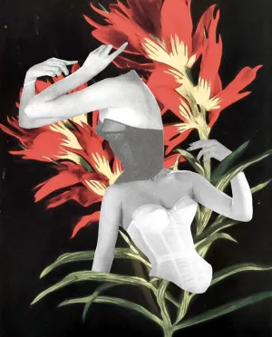 NEURONA COLLAGE STUDIO- 5"x7" Collage Print- Torsos