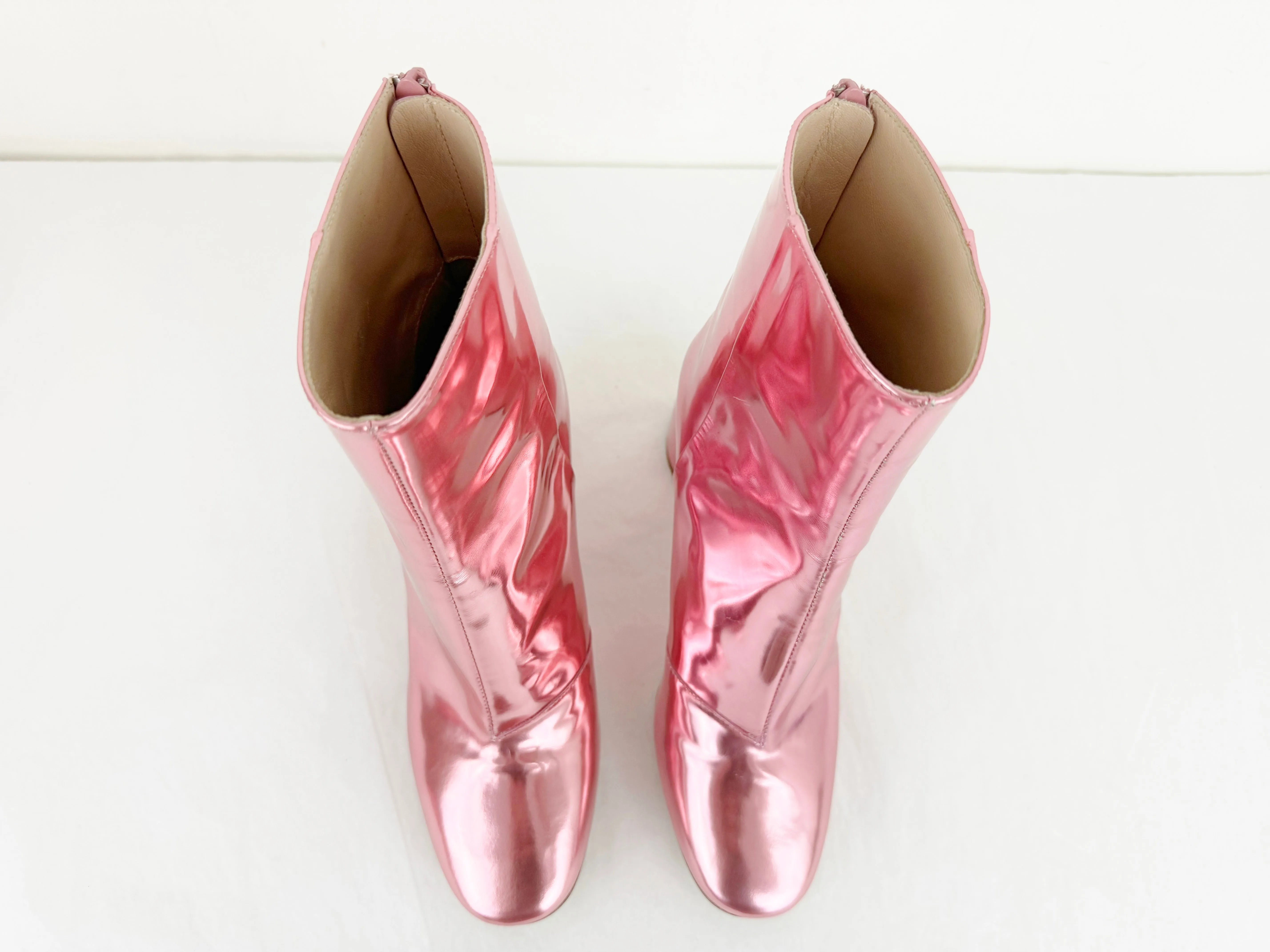 NEW Ellery Jezebels Metallic Boots Size 8