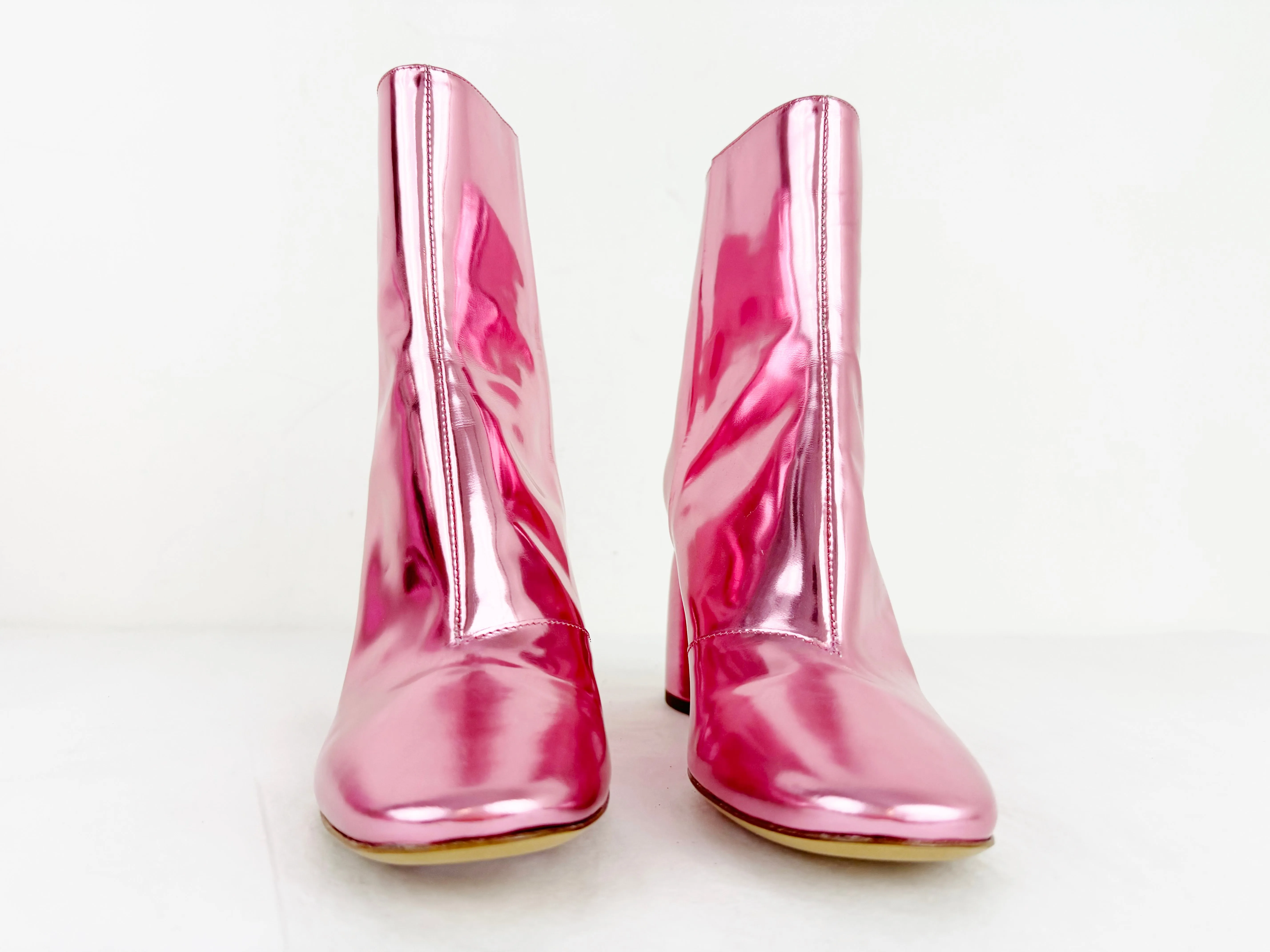 NEW Ellery Jezebels Metallic Boots Size 8