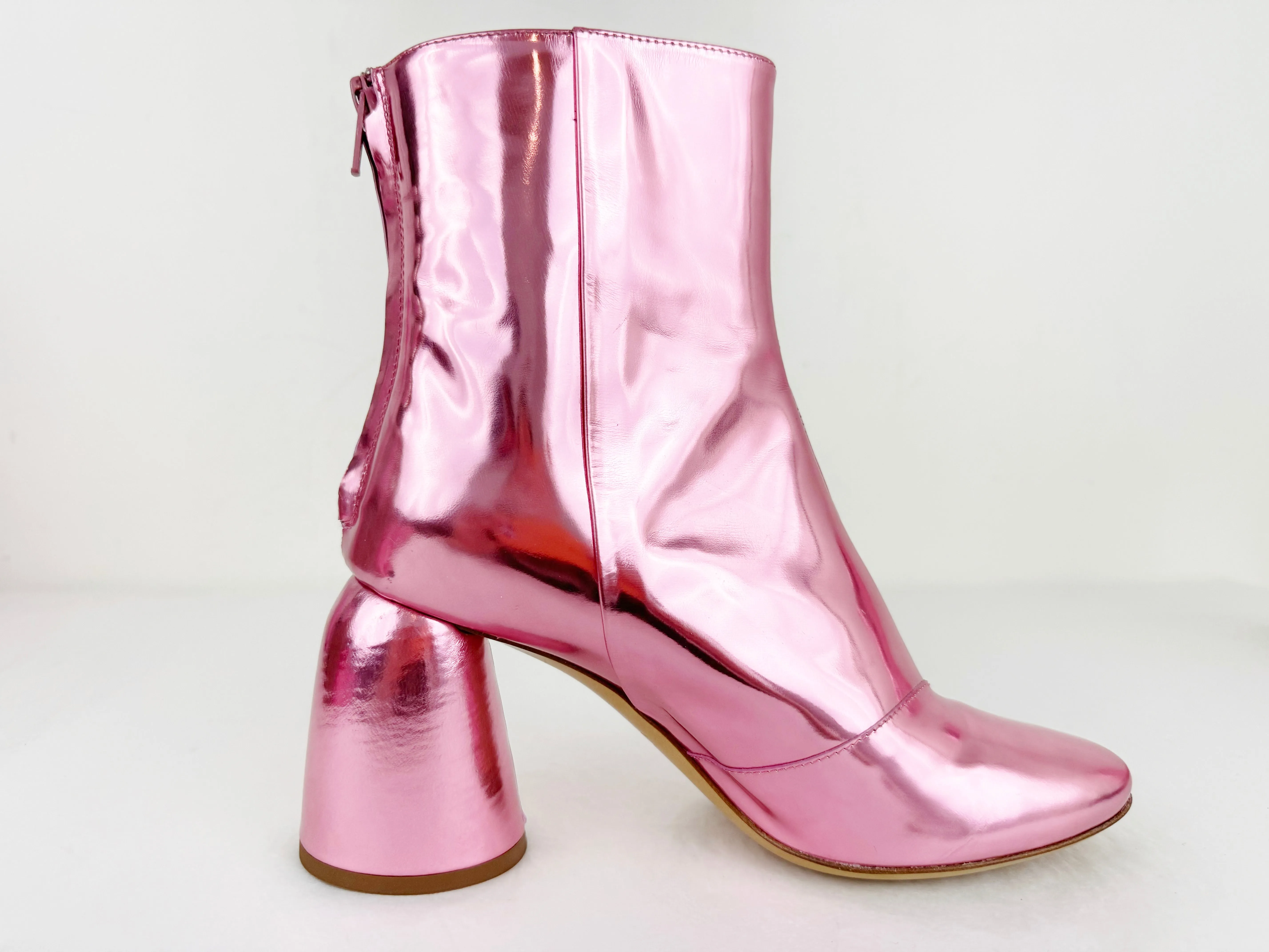 NEW Ellery Jezebels Metallic Boots Size 8